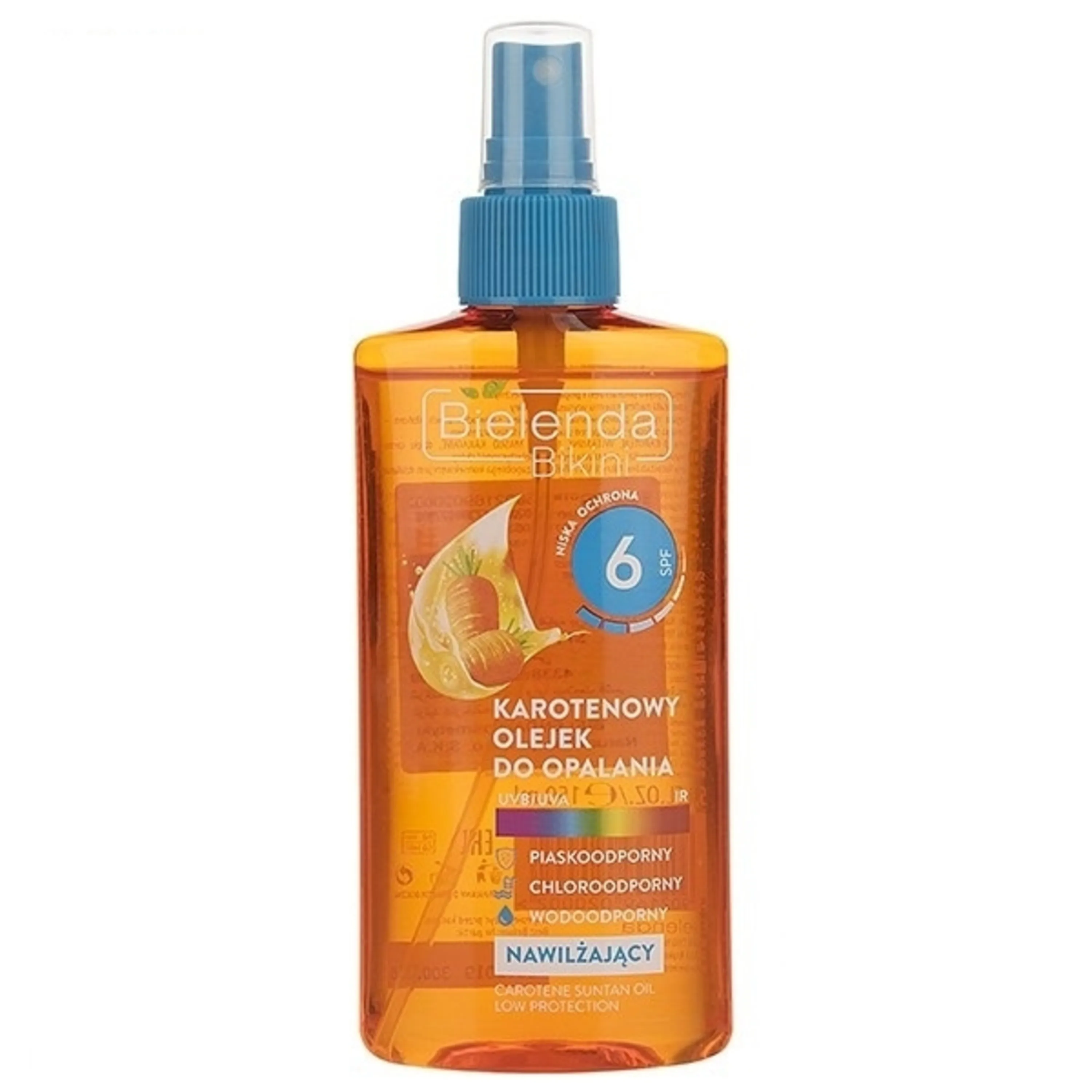 روغن آفتاب برنزه کننده بدن حاوی عصاره هویج بی یلندا 